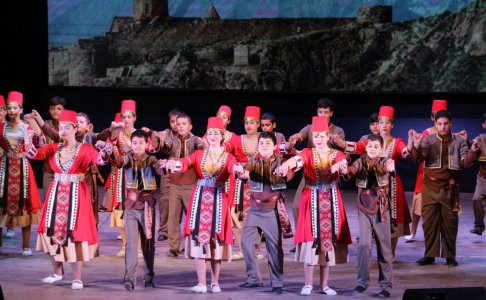 Отчетный концерт образцового коллектива ансамбля кавказского танца «Альтаир» 