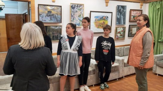 Обучающиеся художественной школы-студии посетили Дом-музей Саввы Дангулова
